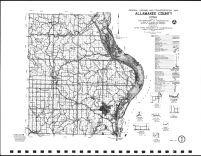 Allamakee County Highway Map, Allamakee County 1995